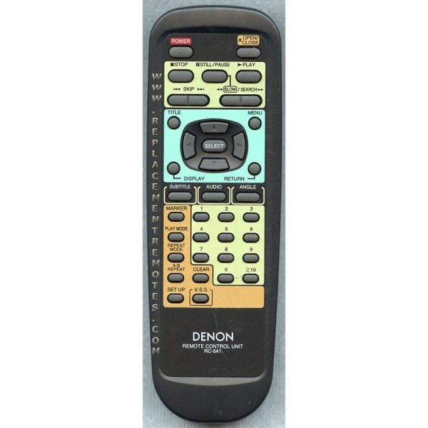 Denon RC541 Receiver Remote Control
