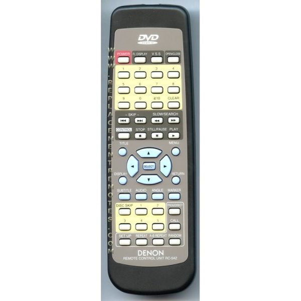 Denon RC542 DVD Remote Control