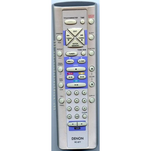 Denon RC877 Audio Remote Control