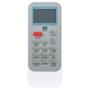 DG11J1-34 Remote Control Replacement for Whirlpool Hisense 3D AC Air Conditioner
