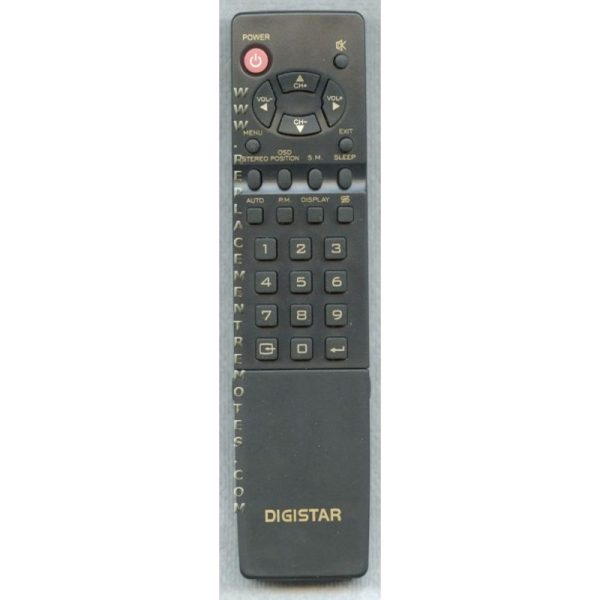 DigiStar RCU31R0G TV Remote Control
