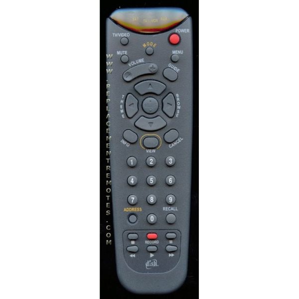 Dish-Network 123470984AF Satellite Remote Control