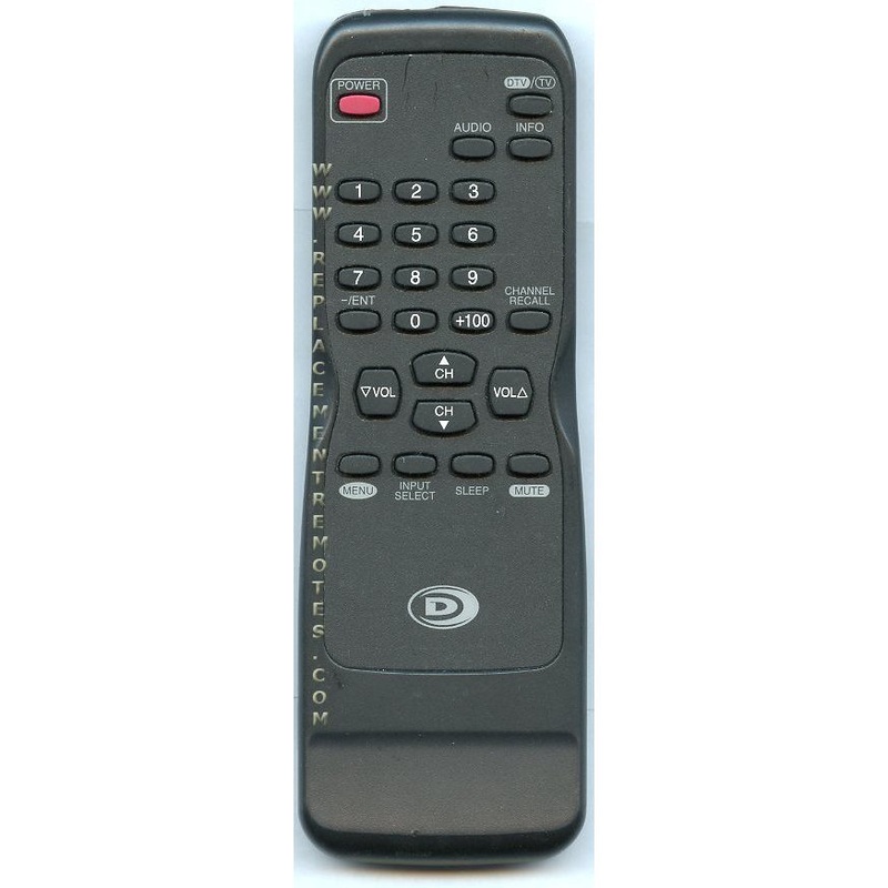 Durabrand NE612UE TV Remote Control