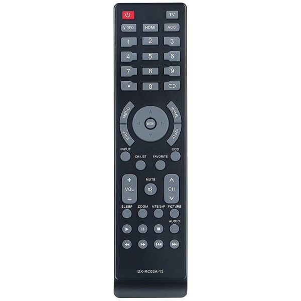 DX-RC03A-13 Remote Control Replacement for Dynex Insignia TV NS-RC03A-13