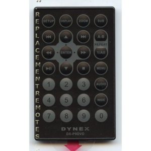 Dynex DXP9DVD DVD Remote Control