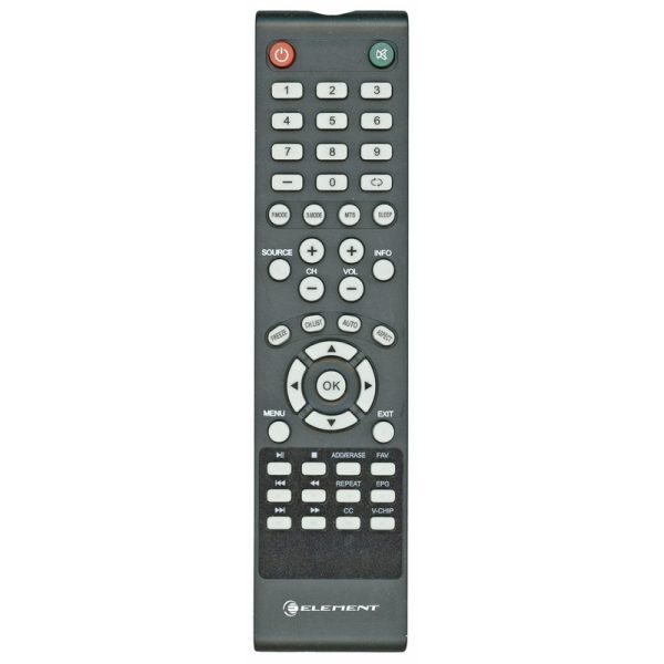 Element JX8036A TV Remote Control – 845-047-03B06