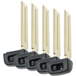 Emergency Single-Sided Insert Key for Toyota Smart Remotes HYQ14FBA – 5 PACK – Aftermarket