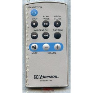 Emerson 01002336H2TA0 Audio Remote Control
