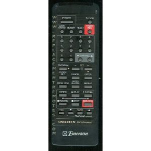 Emerson 076G055010 VCR Remote Control