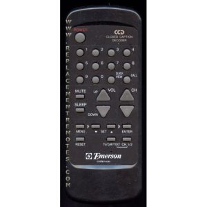 Emerson 076R074040 TV Remote Control