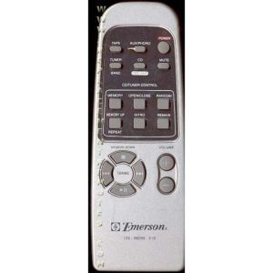 Emerson 12598290010 Audio Remote Control