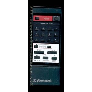 Emerson 702061 TV/VCR Remote Control