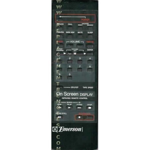 Emerson 702112 TV Remote Control