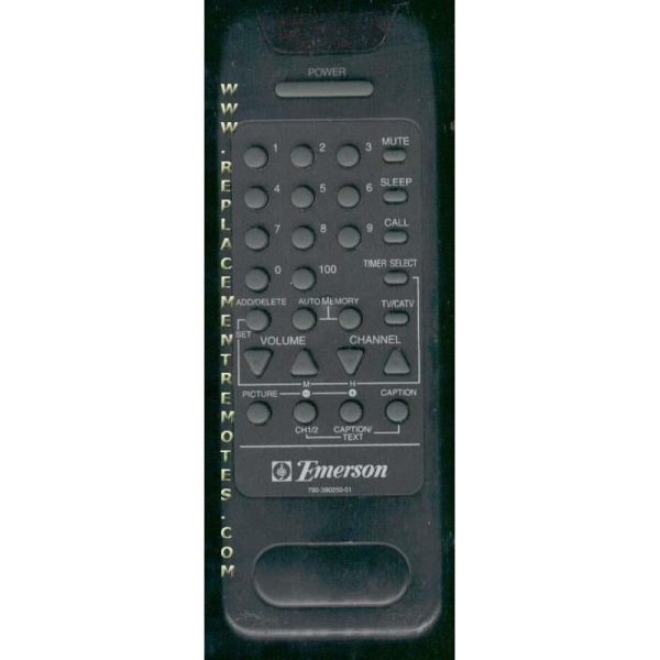 Emerson 79039025001 TV Remote Control
