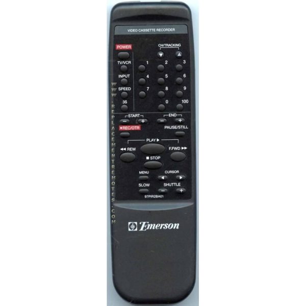 Emerson 97PIR2BA01 TV/VCR Remote Control