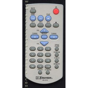 Emerson RC3110 Audio Remote Control