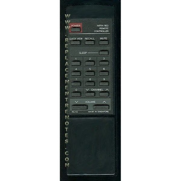Emerson RC65 Satellite Remote Control
