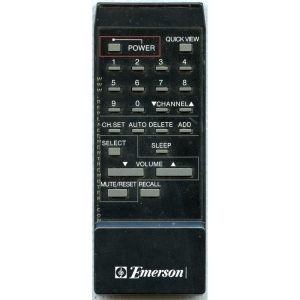 Emerson TC1365B TV Remote Control