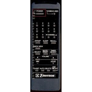 Emerson TS2750D TV Remote Control