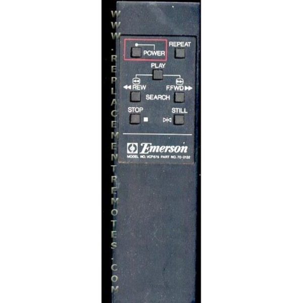 Emerson VCP675 Audio Remote Control