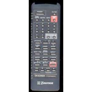 Emerson VCR3000 TV/VCR Remote Control