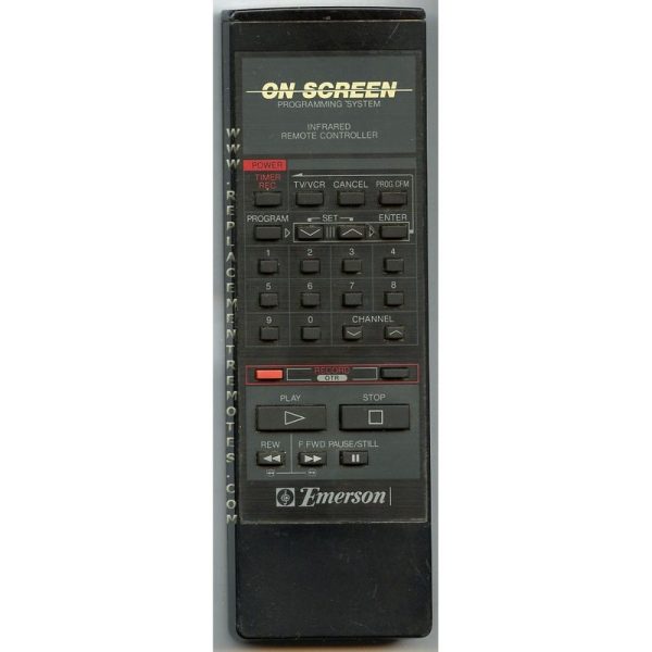 Emerson VCR875 VCR Remote Control