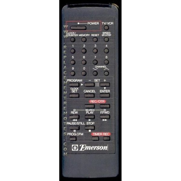 Emerson VCR885 VCR Remote Control