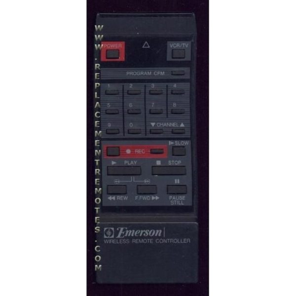 Emerson VCR952 TV/VCR Remote Control