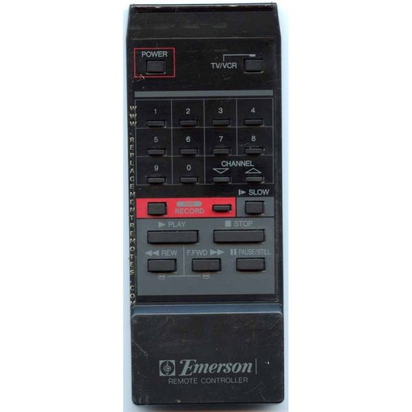 Emerson VCR953 VCR Remote Control