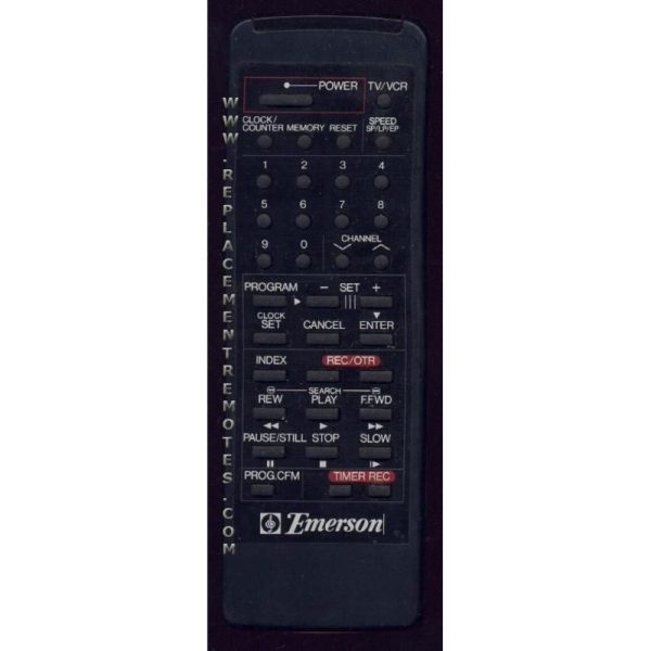Emerson VCR964 TV/VCR Remote Control