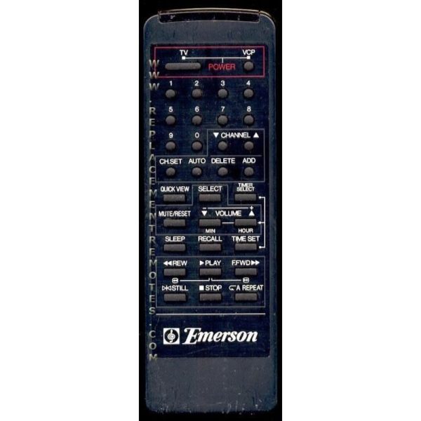 Emerson VT0950 TV/VCR Remote Control