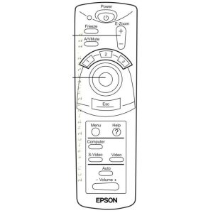 Epson 1231017 Projector Remote Control