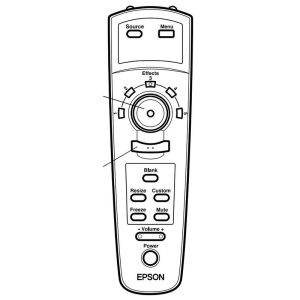 Epson 7544009 Projector Remote Control