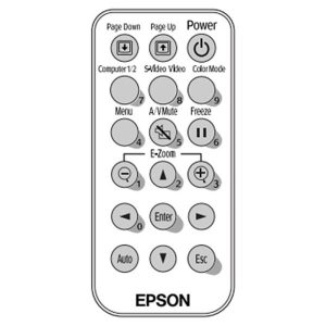 Epson V12H007T13 Projector Remote Control