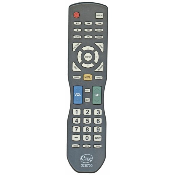 Etec 32E700 TV Remote Control – 32E700REM