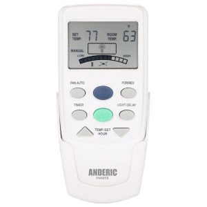 FAN9T/REV Thermostatic without Dimming for Hampton Bay Ceiling Fan Remote Control