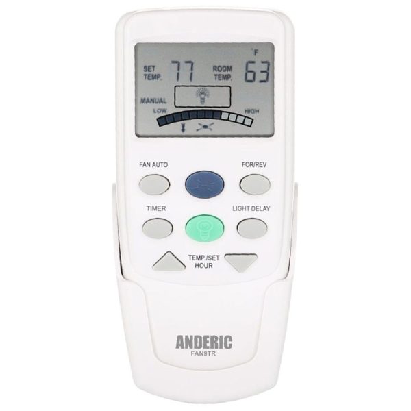FAN9T/REV Thermostatic without Dimming for Hampton Bay Ceiling Fan Remote Control