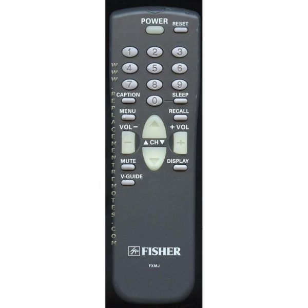 Fisher FXMJ TV Remote Control