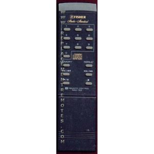Fisher RAD743 Audio Remote Control