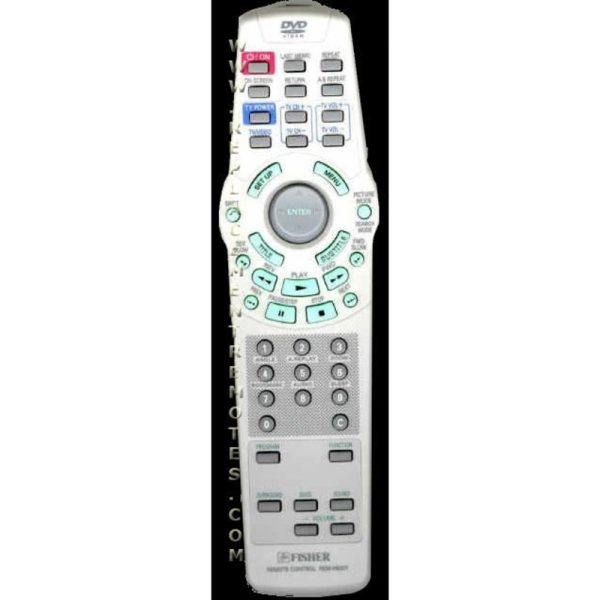 Fisher REMH5201 DVD Remote Control