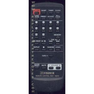 Fisher REMM240 Audio Remote Control