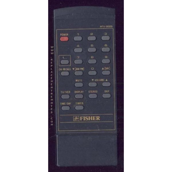 Fisher RTV9325 TV Remote Control