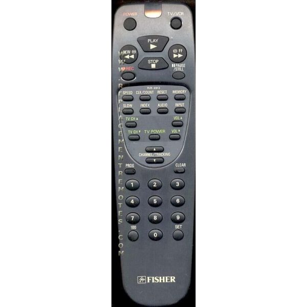 Fisher RVR4913 VCR Remote Control
