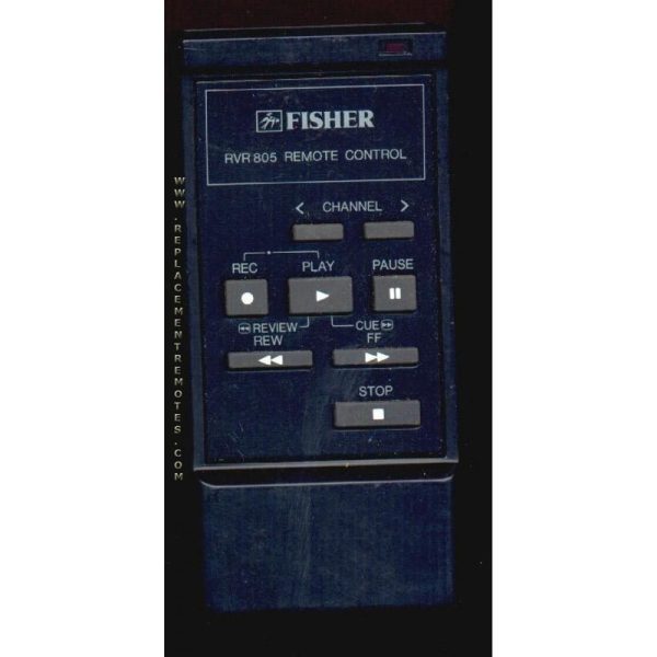 Fisher RVR805 VCR Remote Control