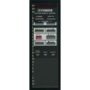 Fisher RVR906 VCR Remote Control