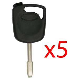 FO21 Transponder Key Shell for Ford – 5 PACK Aftermarket