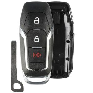 FORD 3 Button Smart Remote Replacement Shell by Car & Truck Remotes