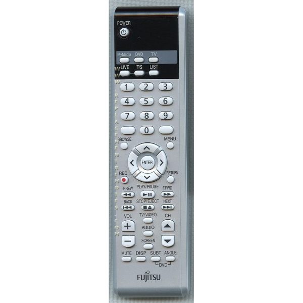 Fujitsu RM8U TV/DVD Remote Control