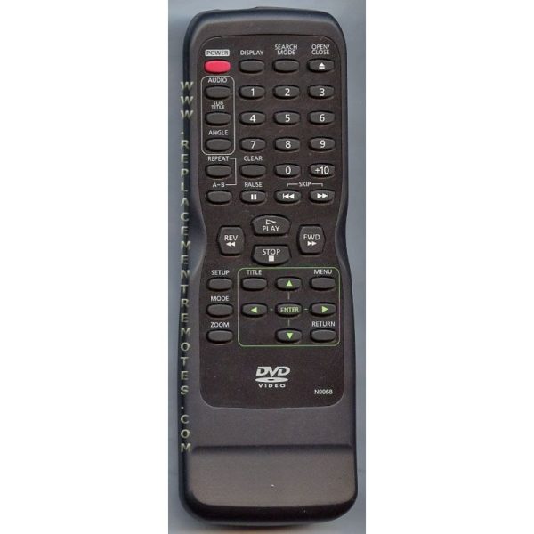 Funai N9068 DVD Remote Control