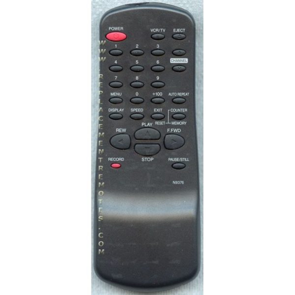 Funai N9376 VCR Remote Control